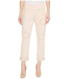 Tribal 25 Stretch Twill Pull-on Boyfriend Pants In Camelia (camelia) Women's Jeans
