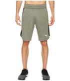 Puma Energy Ess Shorts (castor Gray/puma Black) Men's Shorts