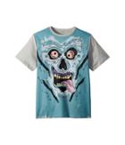 Stella Mccartney Kids Arrow Boys Short Sleeve Monster Graphic T-shirt (toddler/little Kids/big Kids) (sage) Boy's T Shirt