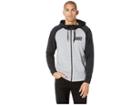 Nike Dry Hoodie Full Zip Essential (dark Grey Heather/black/black) Men's Clothing