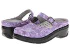 Klogs Cali (light Purple Floral) Women's Clog Shoes