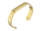 Lauren Ralph Lauren Smooth Metal Cuff Bracelet (gold) Bracelet