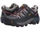 Keen Utility Detroit Low (midnight Navy/hot Coral) Women's Work Boots
