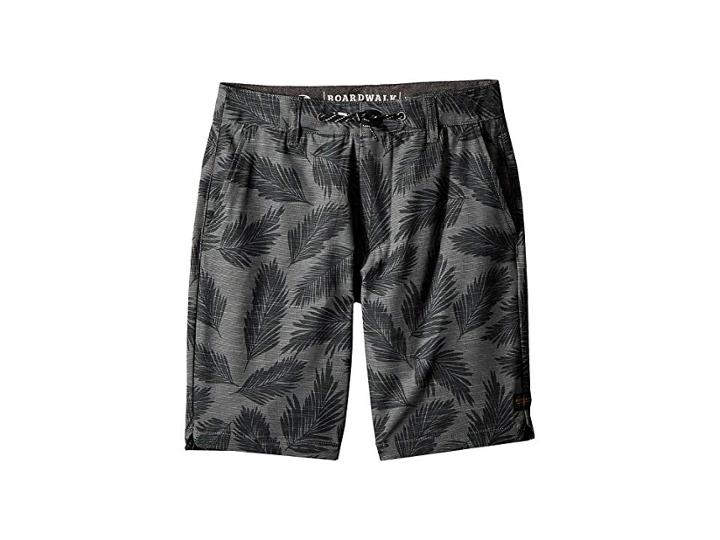 Rip Curl Kids Mirage Topnotch Boardwalk Shorts (big Kids) (grey) Boy's Shorts