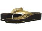 Guess Enzy (gold Synthetic) Women's Sandals
