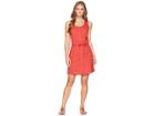 The North Face Sandy Shores Pocket Dress (sunbaked Red) Women's Dress