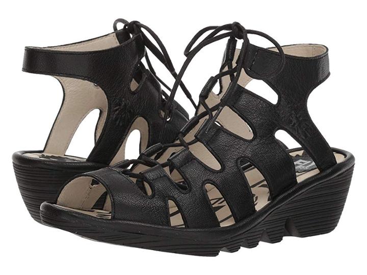 Fly London Port813fly (black Mousse) Women's Shoes