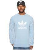 Adidas Originals Trefoil Crew Sweatshirt (ash Blue) Men's Sweatshirt