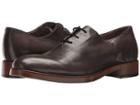Frye Chase Oxford (grey Tumbled Waxed Calf) Men's Lace Up Wing Tip Shoes