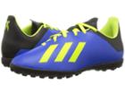 Adidas Kids X Tango 18.4 Tf Soccer (little Kid/big Kid) (blue/yellow/black) Kids Shoes