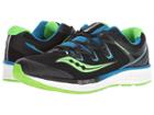 Saucony Triumph Iso 4 (black/slime/blue) Men's Running Shoes