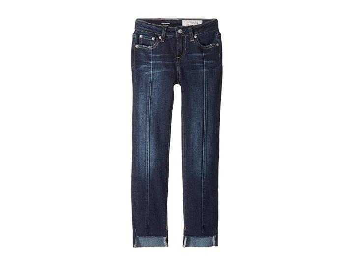 Ag Adriano Goldschmied Kids Slim Straight Hi-lo Hem Jeans In Buffalo (big Kids) (buffalo) Girl's Jeans