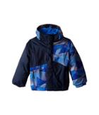 The North Face Kids Calisto Insulated Jacket (toddler) (jake Blue Geo Camo (prior Season)) Boy's Coat