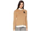 Lauren Ralph Lauren Bullion-patch Layered Shirt (classic Camel) Women's Clothing