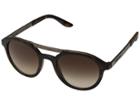 Giorgio Armani 0ar8095 (matte Havana/brown Gradient) Fashion Sunglasses