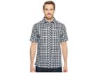 Smartwool Everyday Exploration Gingham Short Sleeve Shirt (light Gray) Men's Clothing
