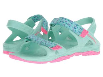 Merrell Kids Hydro Drift (big Kid) (turquoise/pink) Girl's Shoes