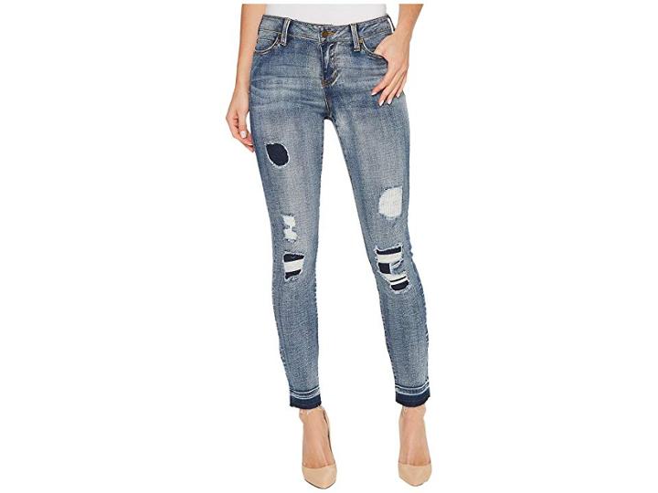 Liverpool Parker Released Hem Ankle Skinny In Vintage Super Comfort Stretch Denim In Hyperion Wash (hyperion Wash) Women's Jeans