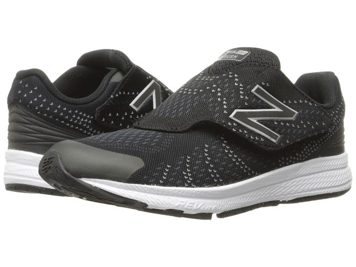 New Balance Kids Rush (little Kid) (black/grey) Boys Shoes