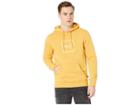 Huf Box Logo Pullover Hoodie (mineral Yellow) Men's Sweatshirt