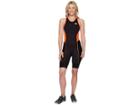 Pearl Izumi Elite Pursuit Tri Suit (fiery Coral/orange Pop Difuse) Women's Cycling Bibs One Piece