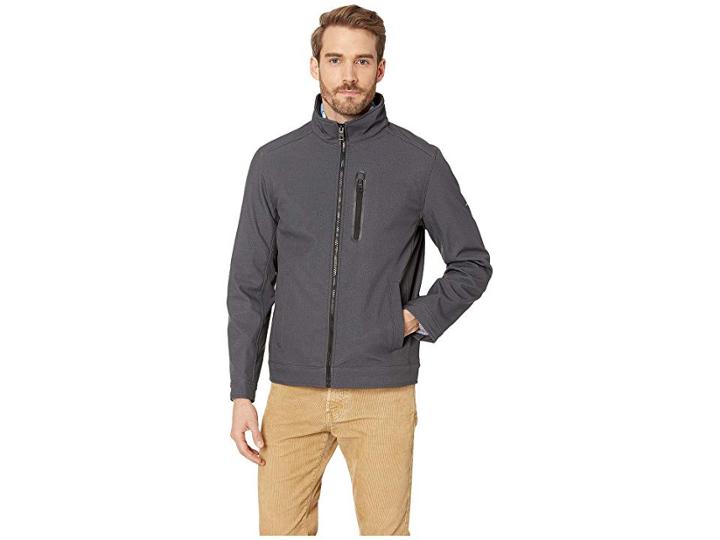 Nautica Softshell Jacket (heather Grey) Men's Coat
