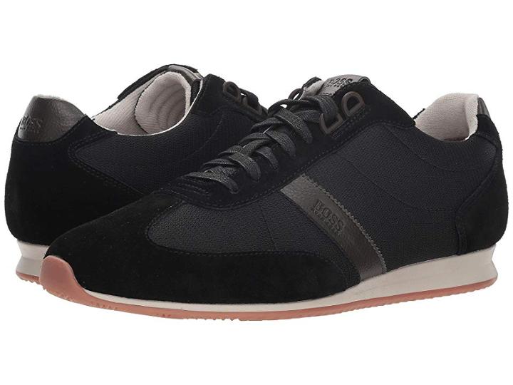 Boss Hugo Boss Orlando Low Profile Sneaker By Boss Green (black) Men's Shoes