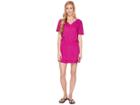 Speedo Hooded Cover-up (very Fuchsia) Women's Swimwear