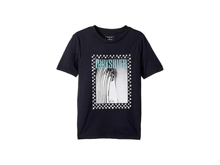 Quiksilver Kids Winter Quiver Tee (big Kids) (black) Boy's T Shirt