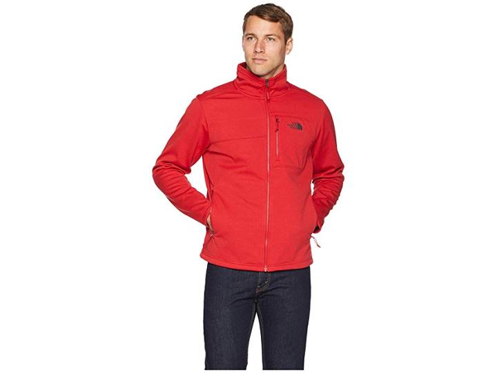 The North Face Apex Risor Jacket (rage Red Heather/rage Red Heather) Men's Coat