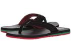 Flojos Jack (black/red) Men's Toe Open Shoes
