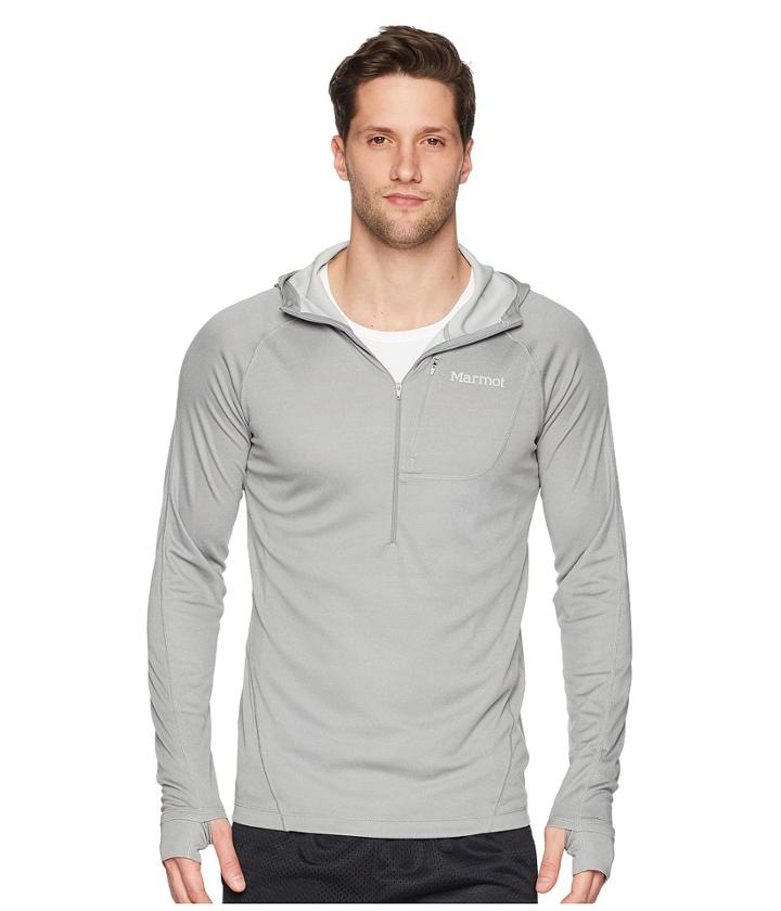 Marmot Indio 1/2 Zip (grey Storm) Men's Clothing