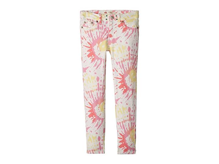 Levi's(r) Kids 710 Brushed Twill Super Skinny Jeans (little Kids) (white Sunrise) Girl's Jeans