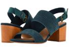 Toms Poppy (atlantic Corduroy) Women's Sandals