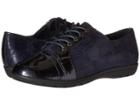 Soft Style Valda (navy Paisley Faux Suede/navy Pearlized Patent) Women's Shoes
