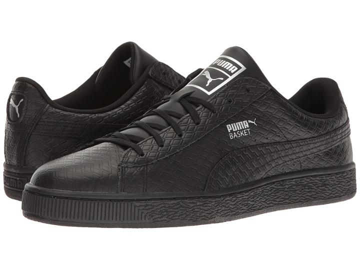 Puma Basket Classic Bw (puma Black) Men's Shoes
