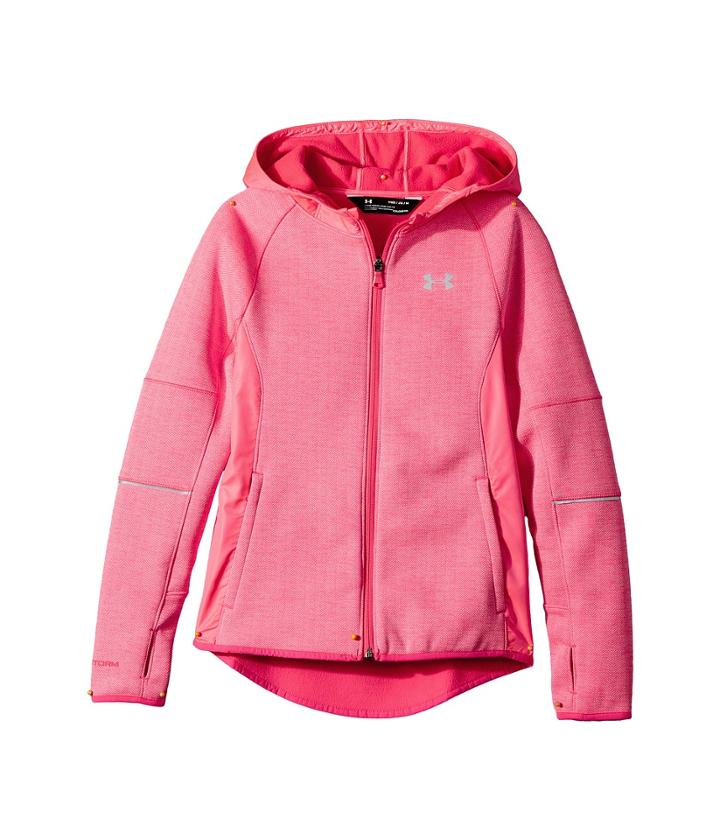 Under Armour Kids Swacket (big Kids) (penta Pink/penta Pink/reflective) Girl's Clothing