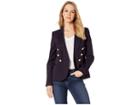 Juicy Couture Knit Lace-up Ponte Blazer (zenith) Women's Clothing