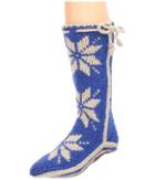 Woolrich Chalet Sock (ocean Blue) Women's Slippers