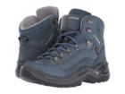 Lowa Renegade Gtx(r) Mid (gray/blue) Women's Hiking Boots