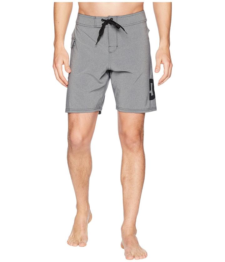 Dc Local Lopa 18 Boardshorts (black) Men's Swimwear