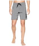 Dc Local Lopa 18 Boardshorts (black) Men's Swimwear