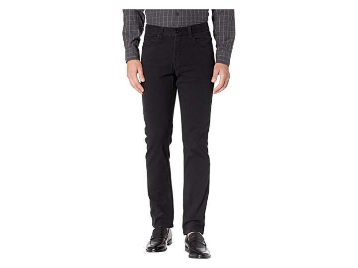 Bugatchi Five-pocket Pants (black) Men's Casual Pants
