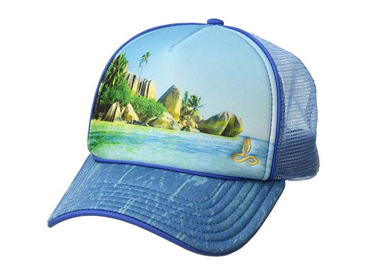 Prana Rio Ball Cap (island Blue) Caps