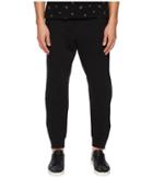 The Kooples Sweatpants With Chain And Zipper Detailing (black) Men's Casual Pants
