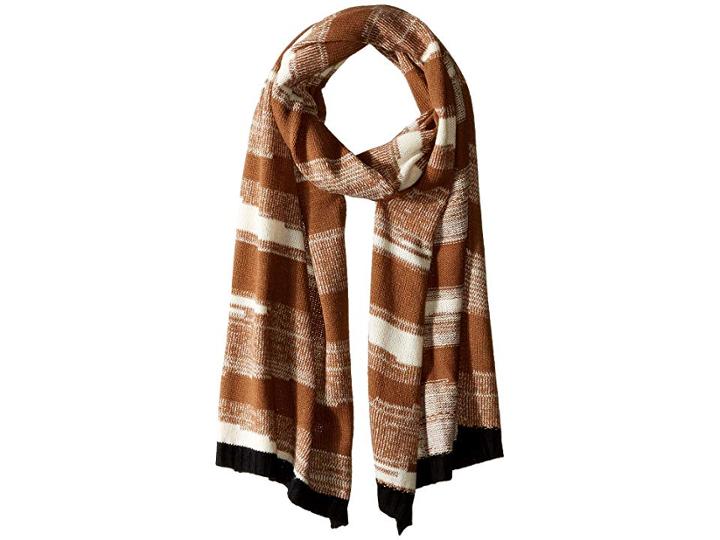 Vince Camuto Space-dye Triangle Step Scarf (desert Canyon) Scarves