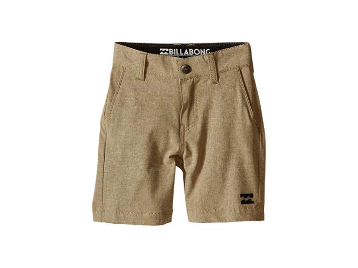 Billabong Kids Crossfire X Shorts (toddler/little Kids) (gravel) Boy's Shorts
