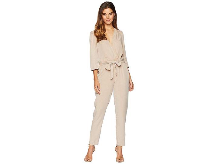 Young Fabulous & Broke Bellows Jumpsuit (camel/acid Wash) Women's Jumpsuit & Rompers One Piece