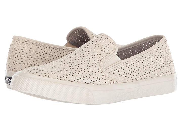 Sperry Seaside Nautical Perf (ivory) Women's Shoes