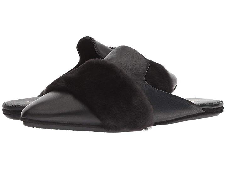 Yosi Samra Vixen (black Kid Suede) Women's Shoes